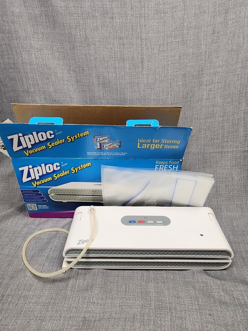 Ziploc Electronic Vacuum Freezer Sealer Food Storage